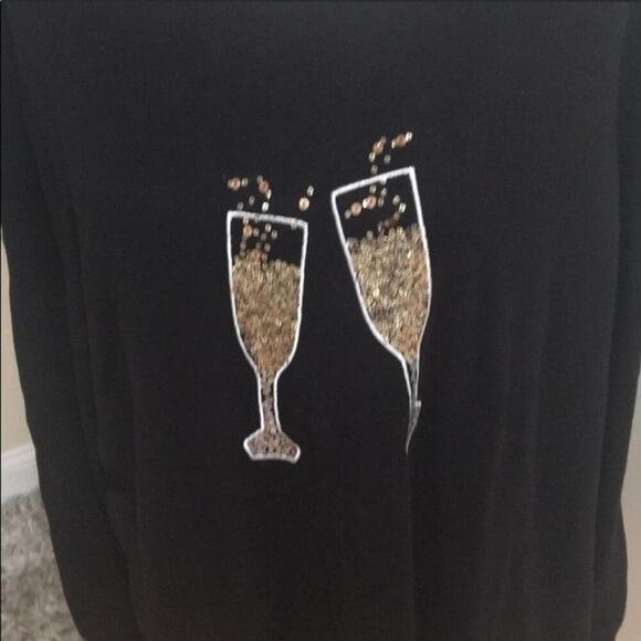 Lane Bryant CHAMPAGNE GRAPHIC SWEATER - Picture 7 of 8